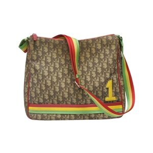Christian Dior Messenger Bag Shoulder Rasta Color Galliano